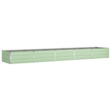 Plantenbak Pastelgroen 195 x 100 x 45 cm Gegalvaniseerd staal