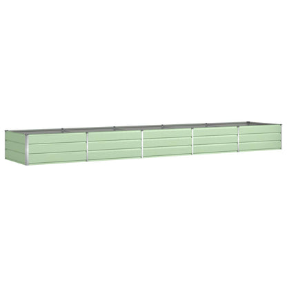 Plantenbak Pastelgroen 195 x 100 x 45 cm Gegalvaniseerd staal