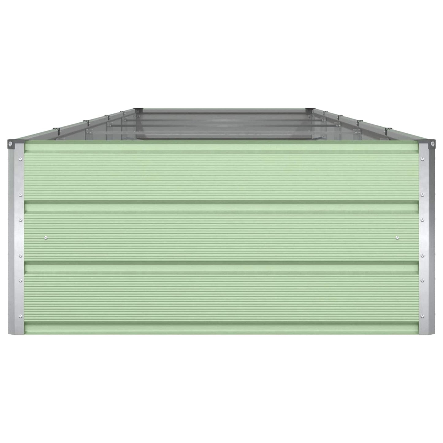 Plantenbak Pastelgroen 195 x 100 x 45 cm Gegalvaniseerd staal
