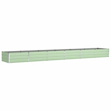 Plantenbak Pastelgroen 195 x 100 x 45 cm Gegalvaniseerd staal
