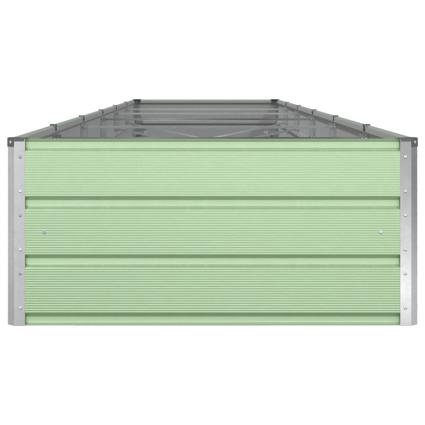 Plantenbak Pastelgroen 195 x 100 x 45 cm Gegalvaniseerd staal