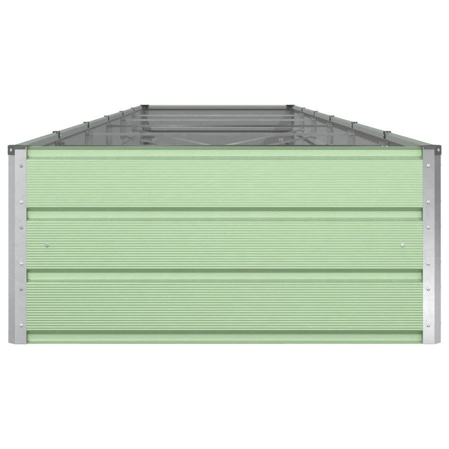 Plantenbak Pastelgroen 195 x 100 x 45 cm Gegalvaniseerd staal