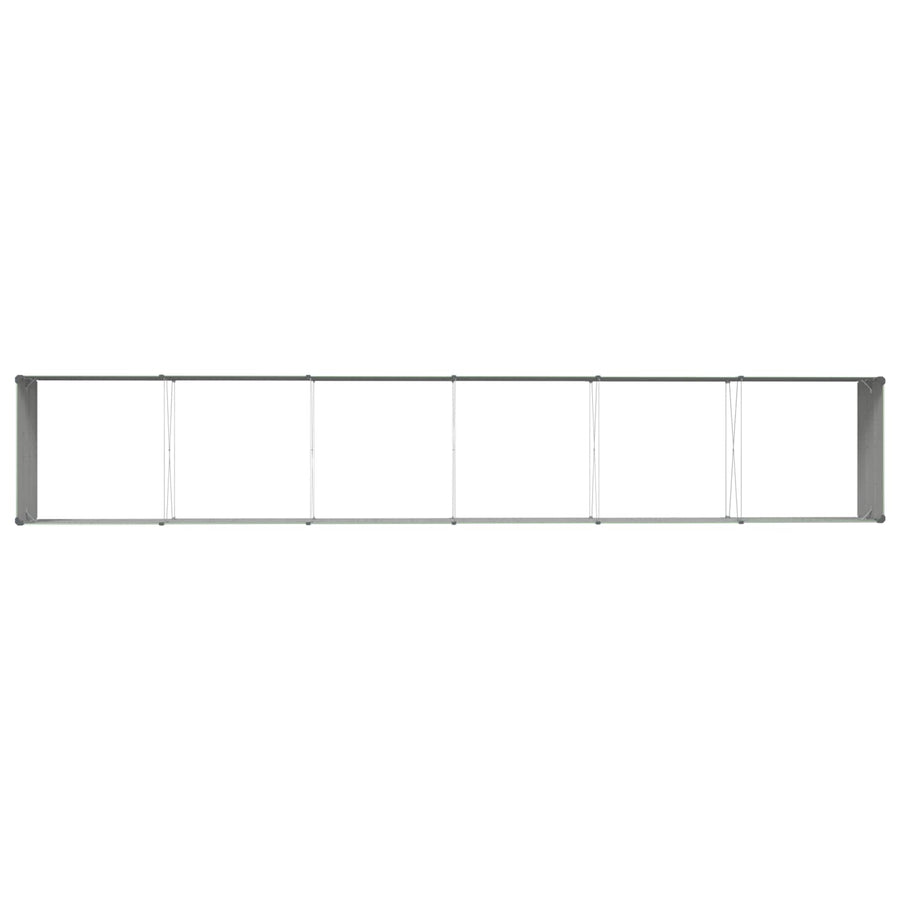 Plantenbak Pastelgroen 195 x 100 x 45 cm Gegalvaniseerd staal