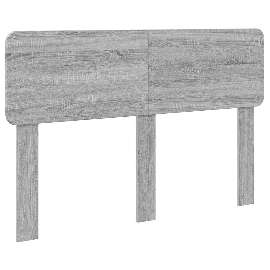 Bedframe Grijs Sonoma 150 x 200 cm Massief grenenhout