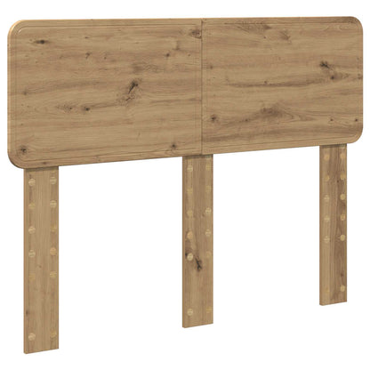 Bedframe Ambachtelijk eiken 120 x 190 cm Massief grenenhout