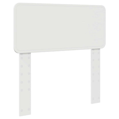 Bedframe met hoofdeinde Wit 90 x 190 cm Massief grenenhout