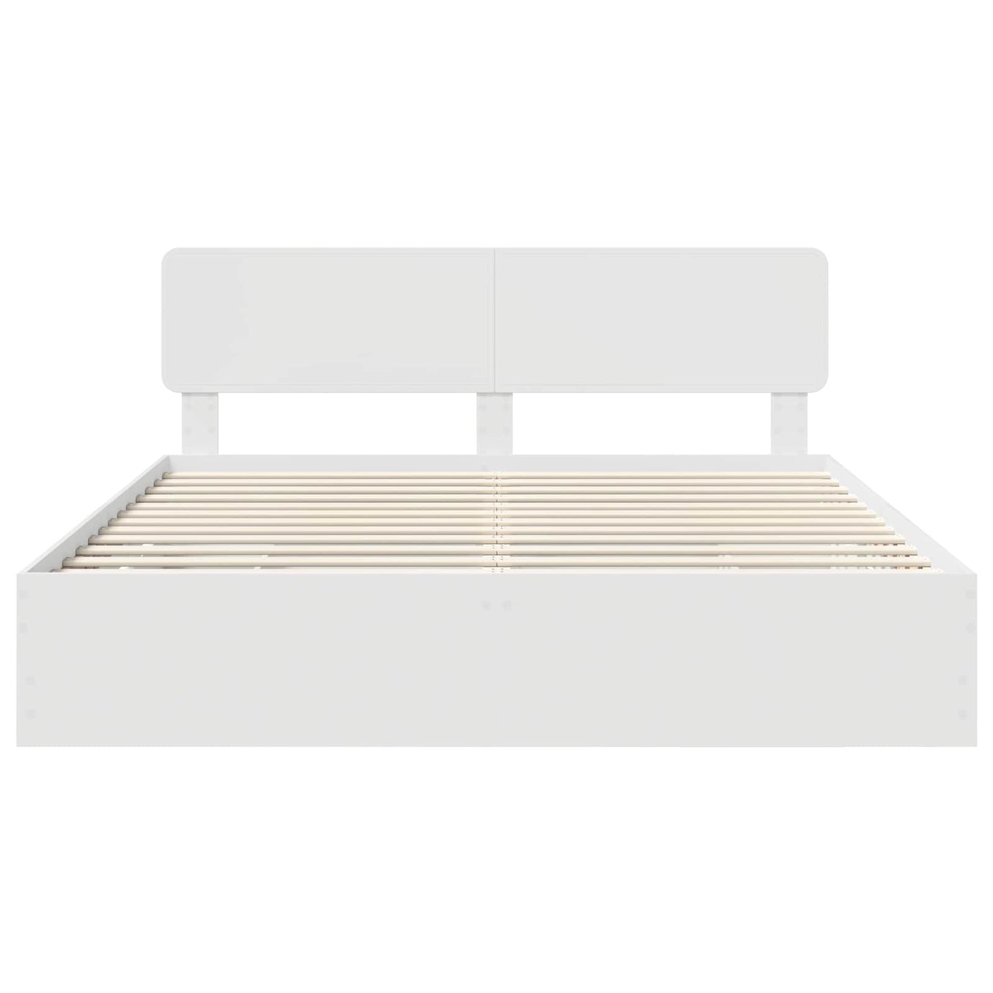 Bedframe met lade met opslag Wit 180 x 200 cm Ingenieurshout