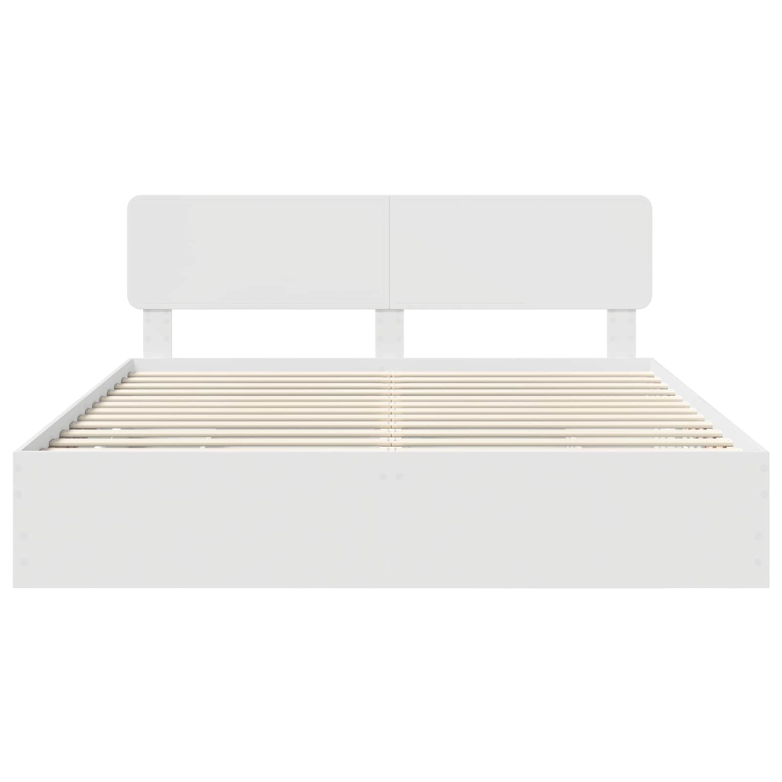 Bedframe met lade met opslag Wit 180 x 200 cm Ingenieurshout