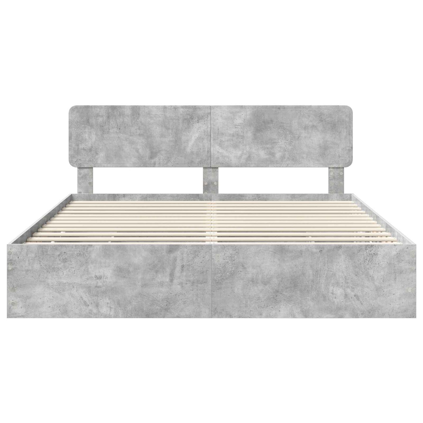 Bedframe met lade Beton Grijs 180 x 200 cm Ingenieurshout