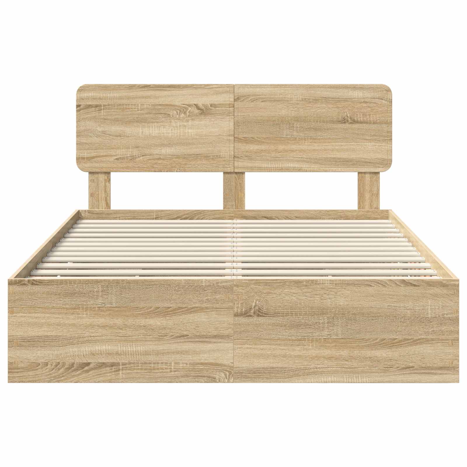 Bedframe met lade Sonoma Eiken 150 x 200 cm Ingenieurshout