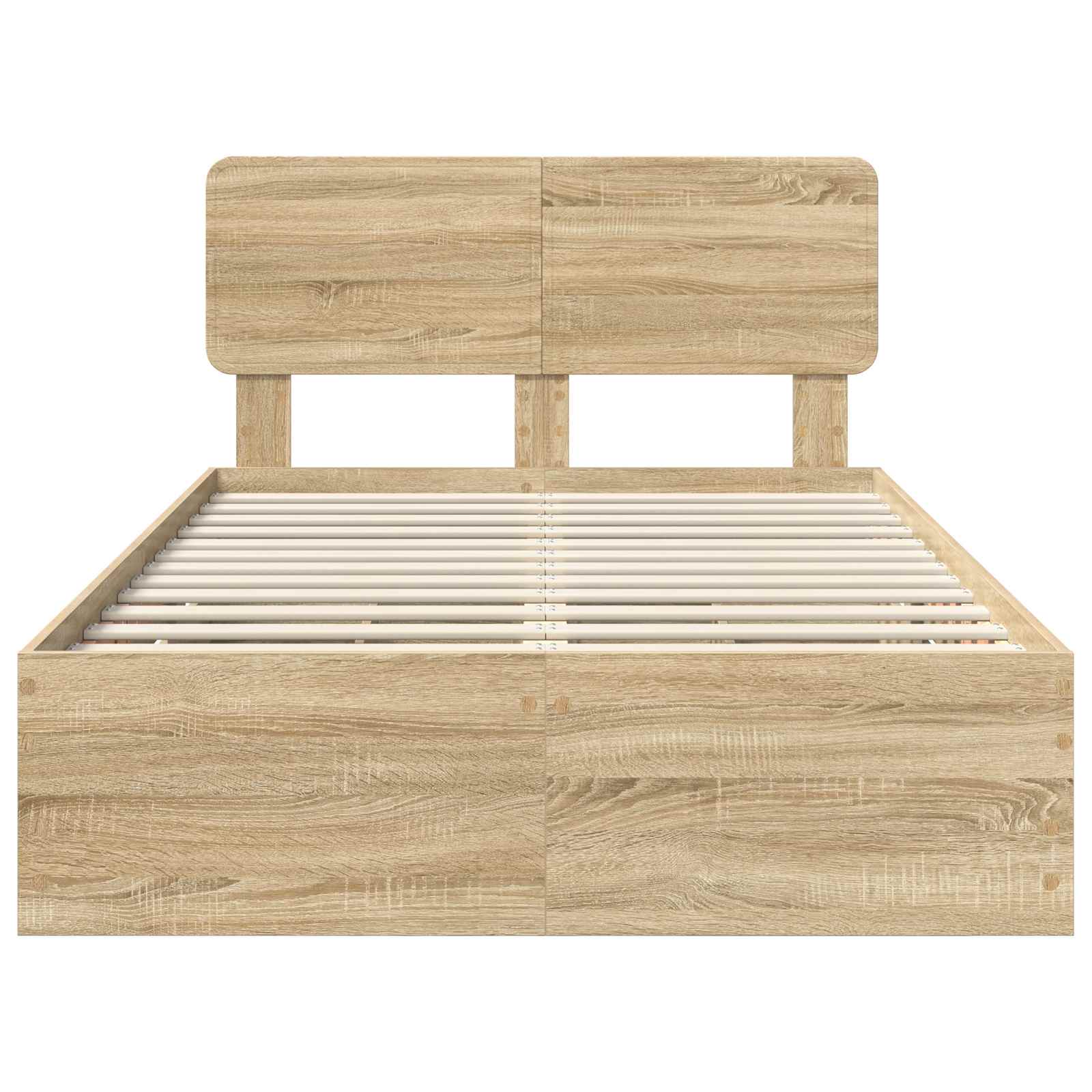Bedframe met lade Sonoma Eiken 120 x 190 cm Ingenieurshout