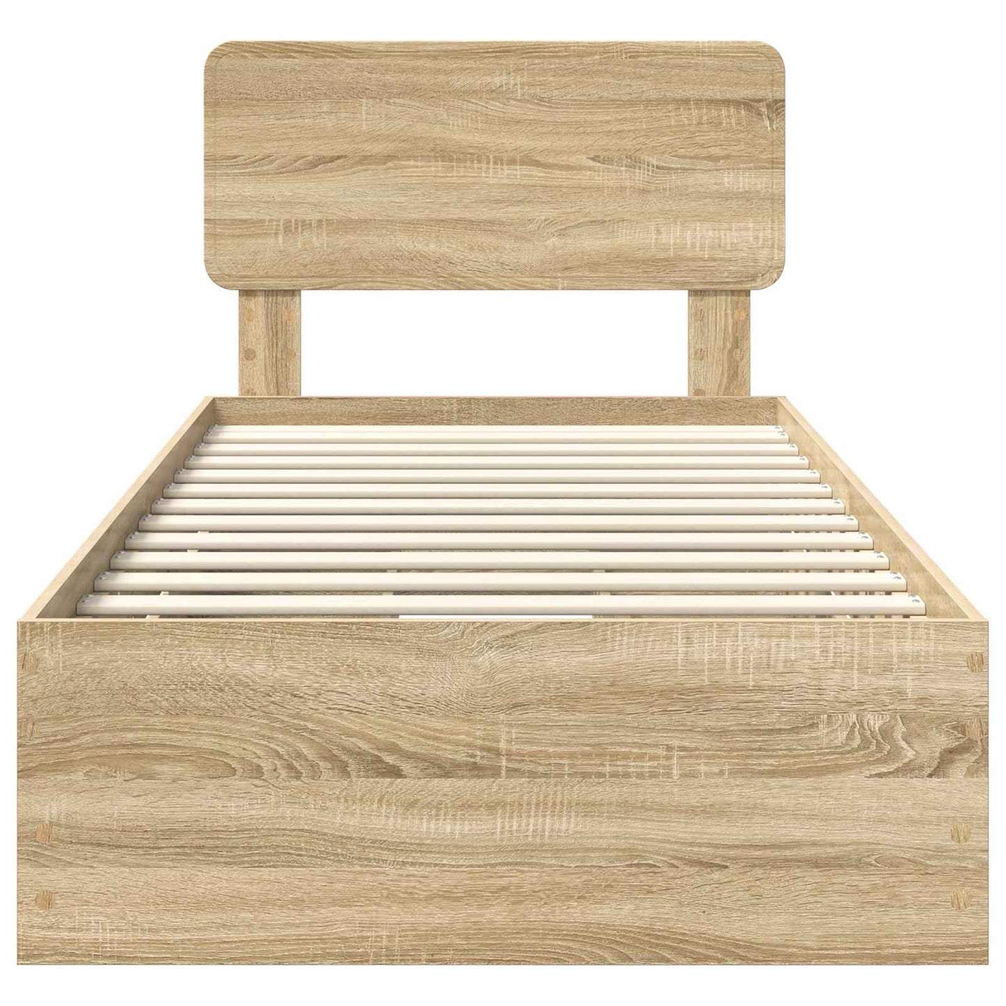 Bedframe met lade Sonoma Eiken 90 x 190 cm Ingenieurshout
