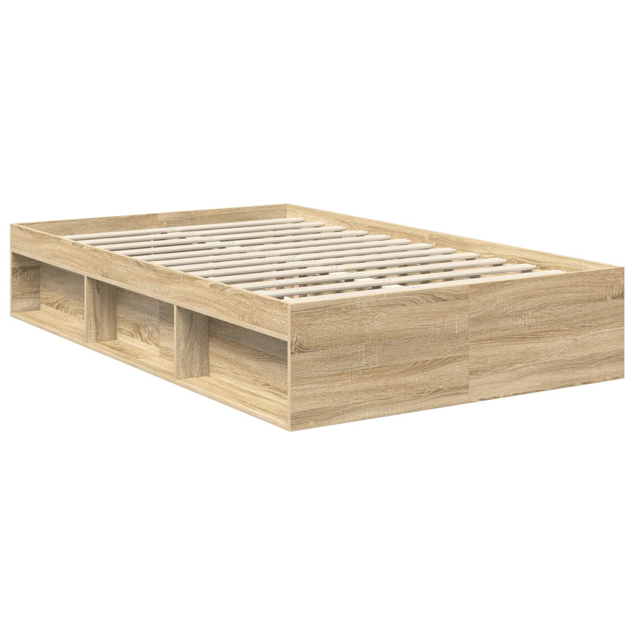 Bedframe met hoofdeinde Sonoma 120 x 200 cm Massief grenenhout