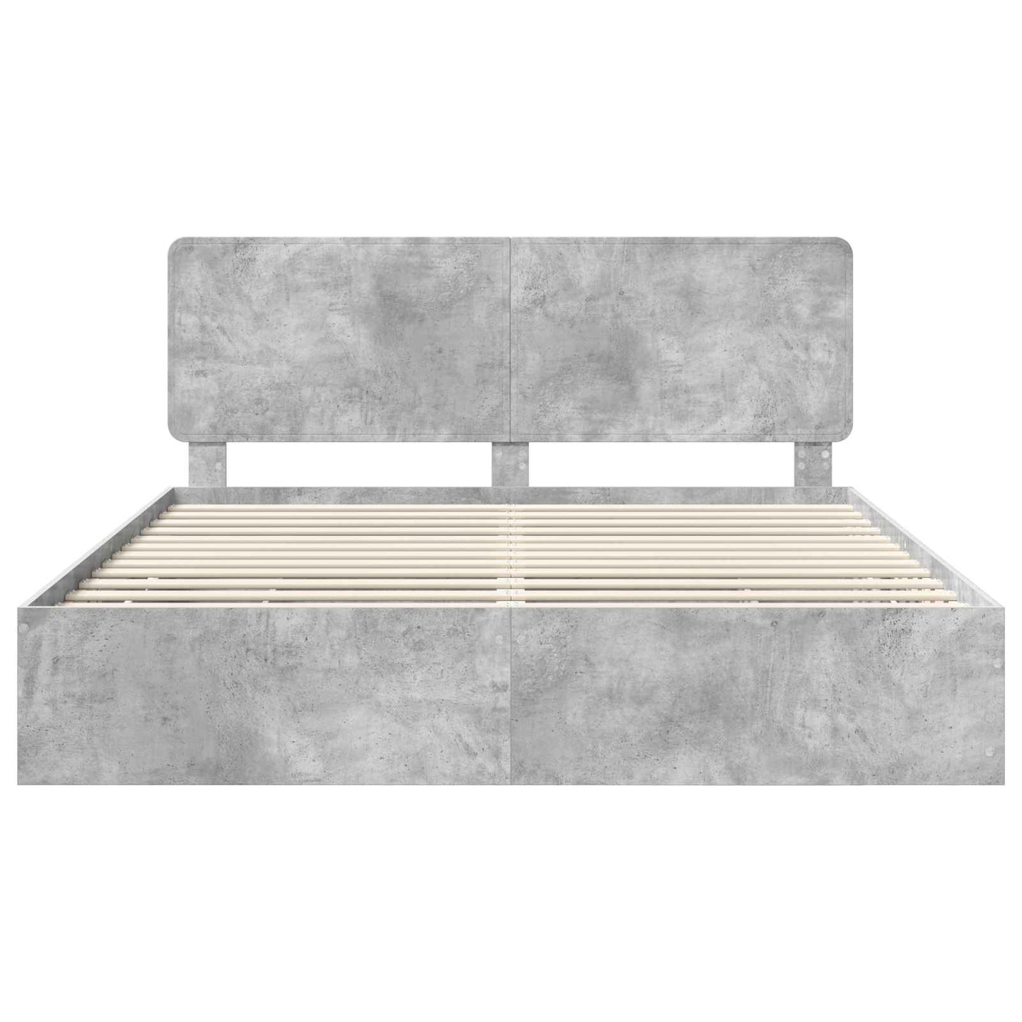 Bedframe met lade Beton Grijs 180 x 200 cm Ingenieurshout
