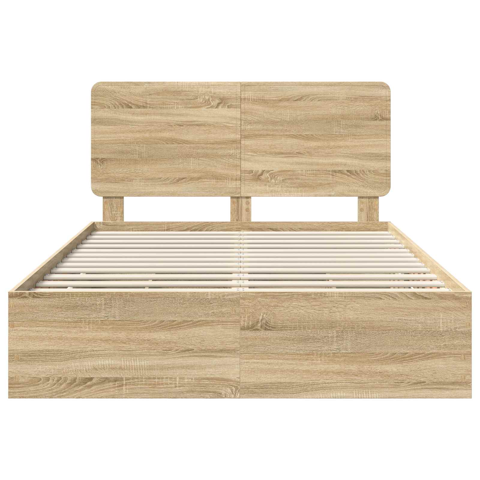 Bedframe met lade Sonoma Eiken 150 x 200 cm Ingenieurshout