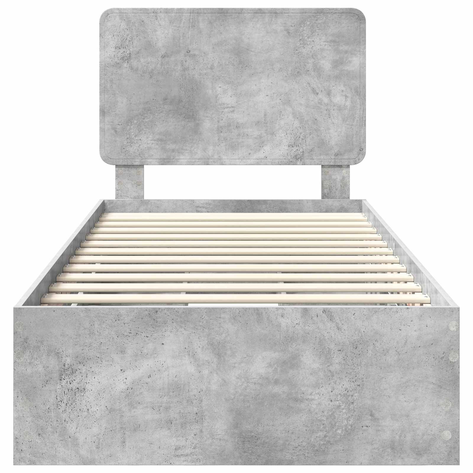 Bedframe met lade Beton Grijs 90 x 200 cm Ingenieurshout