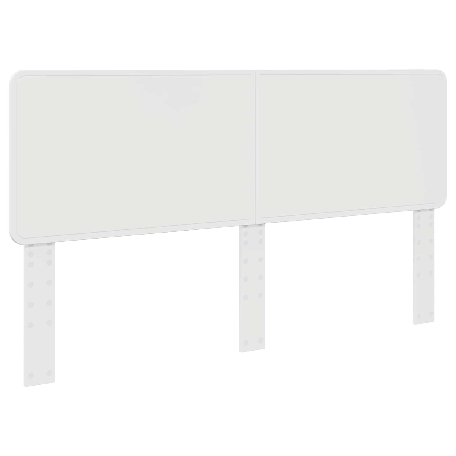 Bedframe met hoofdeinde met lade Wit 180 x 200 cm Bewerkt hout