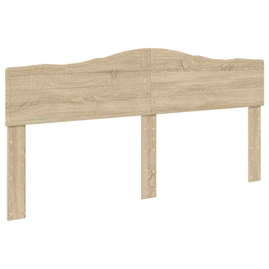 Bedframe Met Hoofdeinde Sonoma Massief Grenenhout Sonoma Eiken 180 x 200 cm
