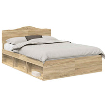 Bedframe met hoofdeinde Sonoma 160 x 200 cm Massief grenenhout