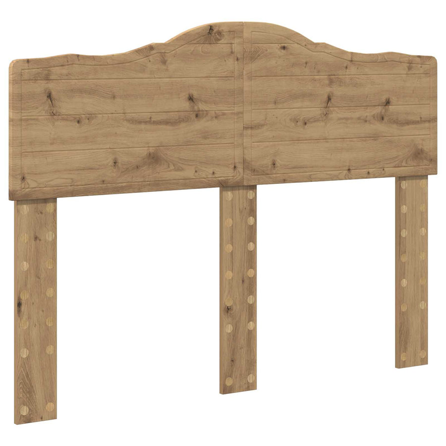 Bedframe Ambachtelijk eiken 120 x 190 cm Massief grenenhout
