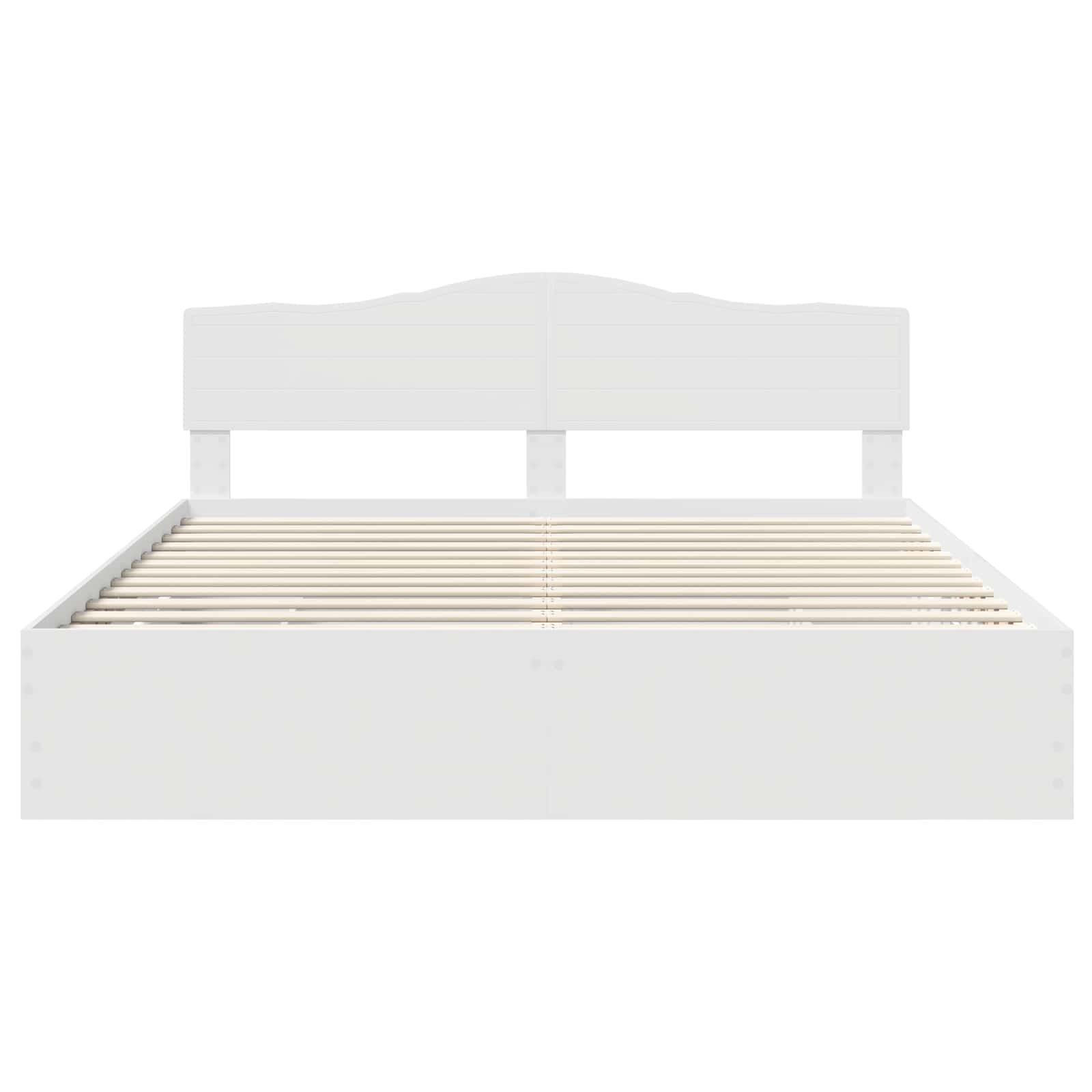 Bedframe met lade met opslag Wit 180 x 200 cm Ingenieurshout