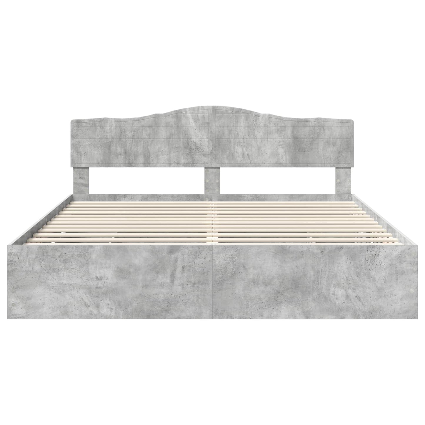 Bedframe met lade Beton Grijs 180 x 200 cm Ingenieurshout