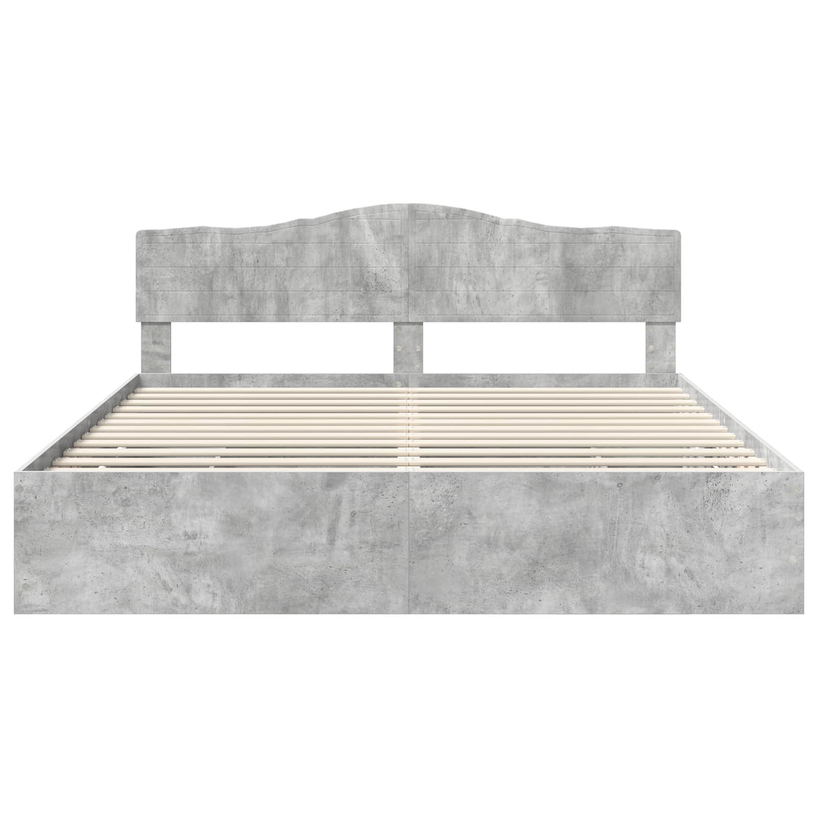 Bedframe met lade Beton Grijs 180 x 200 cm Ingenieurshout