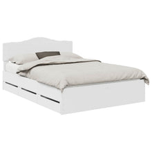 Bedframe met lade met opslag Wit 160 x 200 cm Ingenieurshout