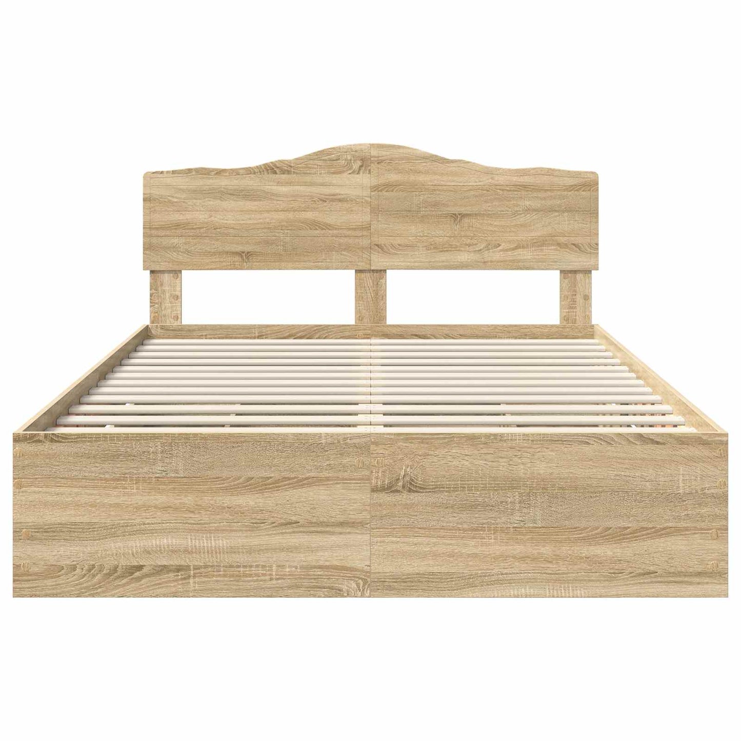 Bedframe met lade Sonoma Eiken 160 x 200 cm Ingenieurshout