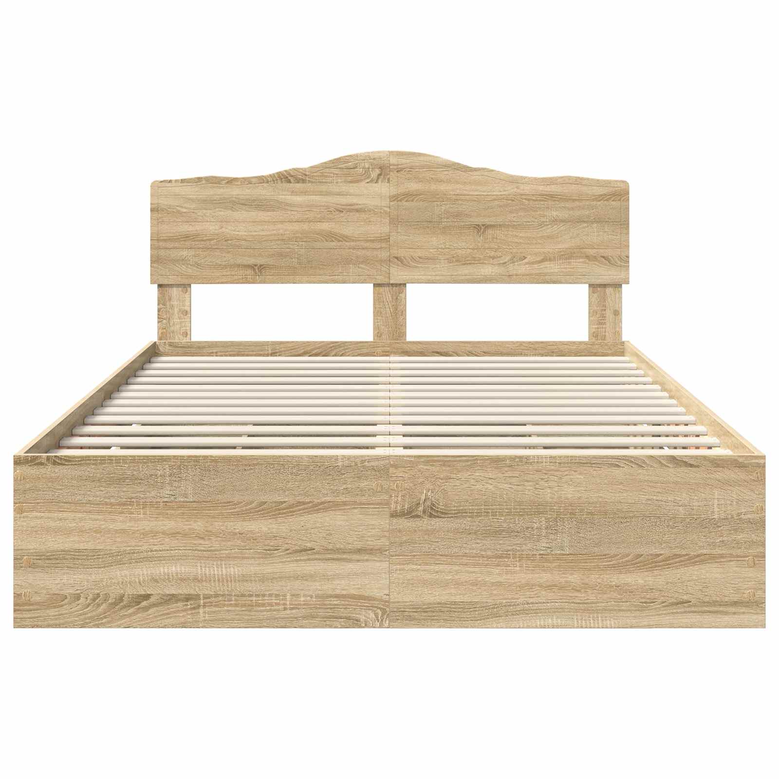 Bedframe met lade Sonoma Eiken 150 x 200 cm Ingenieurshout