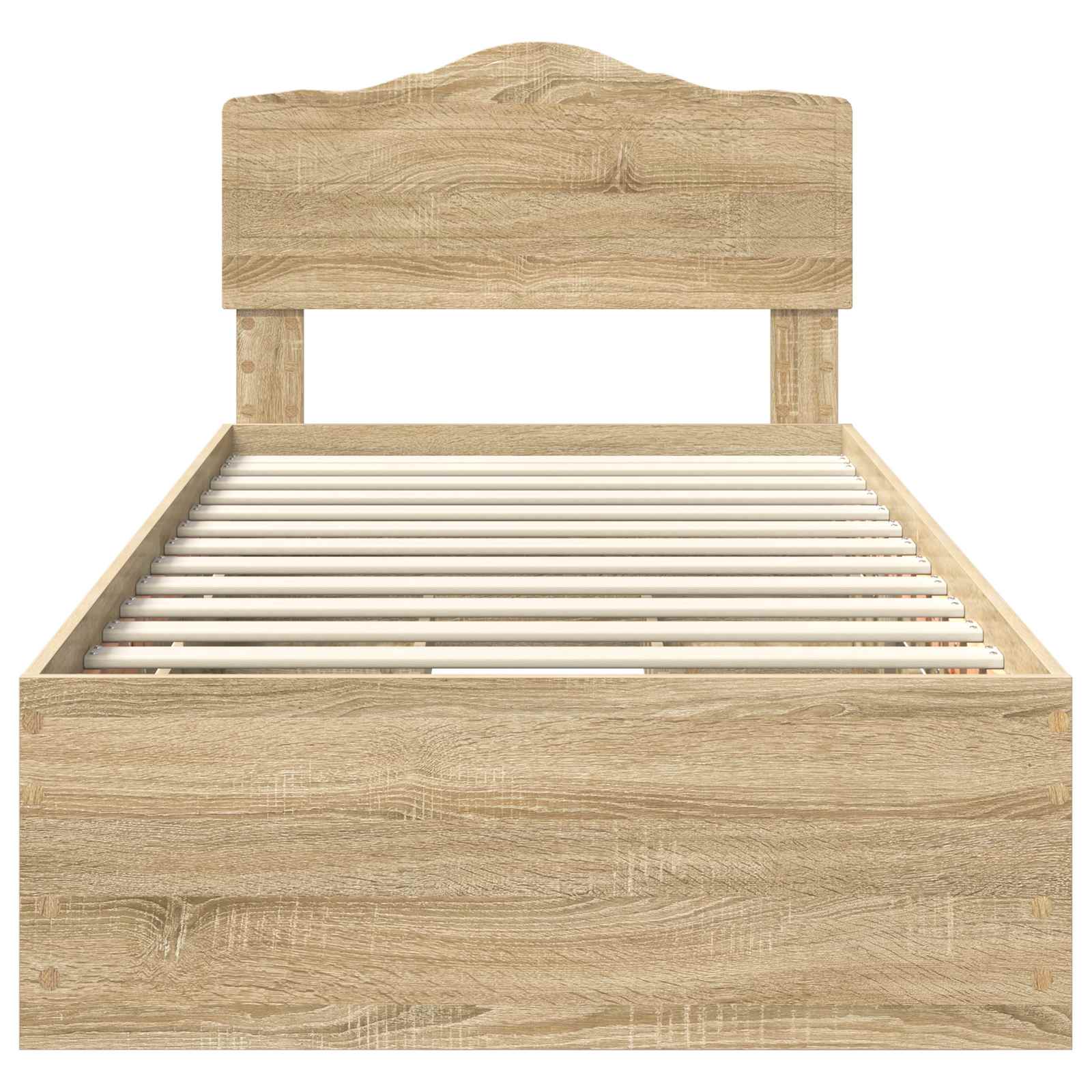 Bedframe met lade Sonoma Eiken 90 x 200 cm Ingenieurshout