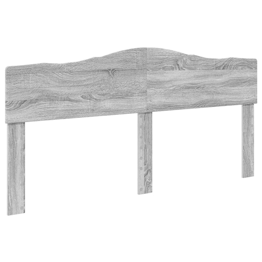 Opslag bed met lade Grijs Sonoma 180 x 200 cm Bewerkt hout