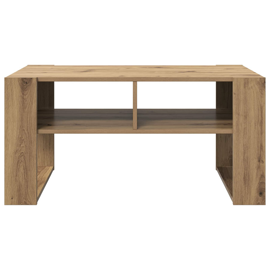 Salontafel Artisan Eiken 92 x 53 x 45 cm Bewerkt hout
