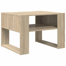 Salontafel met opslag Sonoma Eiken 66 x 53 x 45 cm Bewerkt hout