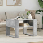 Salontafel 66x53x45 cm beton grijs bewerkt hout