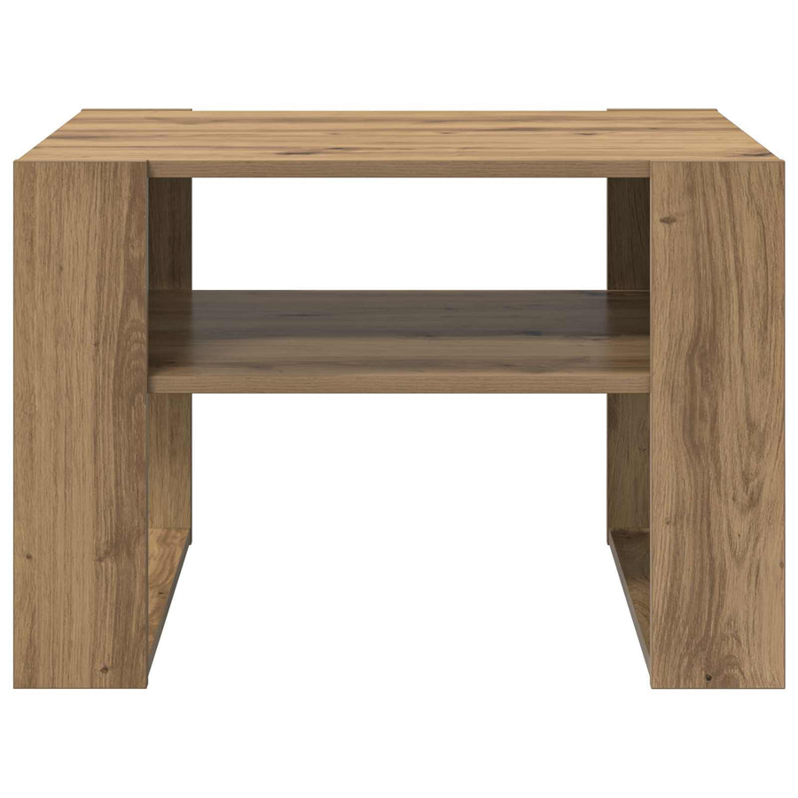 Salontafel Artisan Eiken 66 x 53 x 45 cm Bewerkt hout
