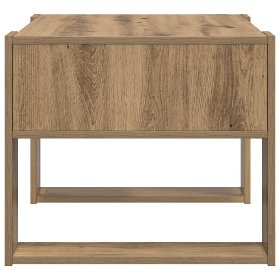 Salontafel Artisan Eiken 66 x 53 x 45 cm Bewerkt hout