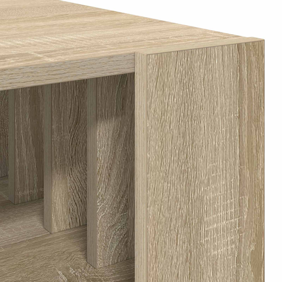 Salontafel Sonoma Eiken 92 x 49,5 x 45 cm Bewerkt hout