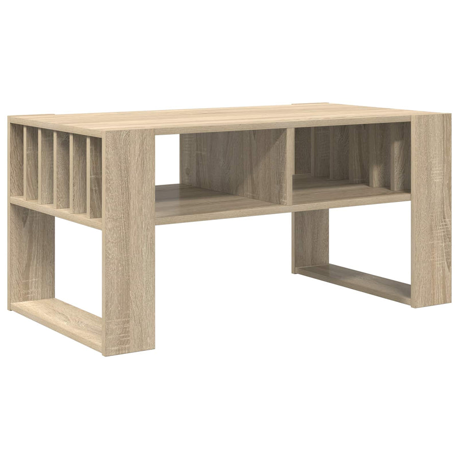 Salontafel Sonoma Eiken 92 x 49,5 x 45 cm Bewerkt hout