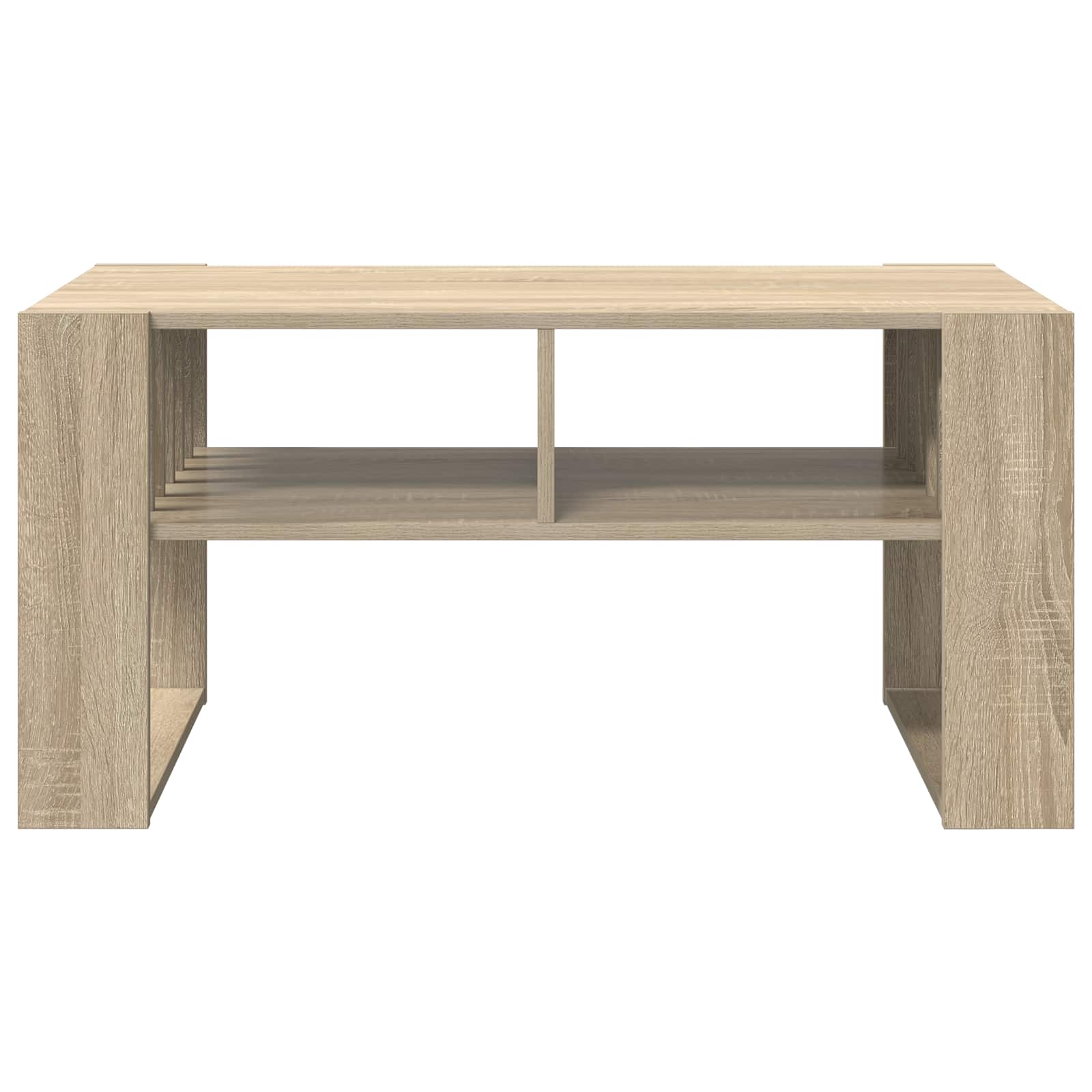 Salontafel Sonoma Eiken 92 x 49,5 x 45 cm Bewerkt hout