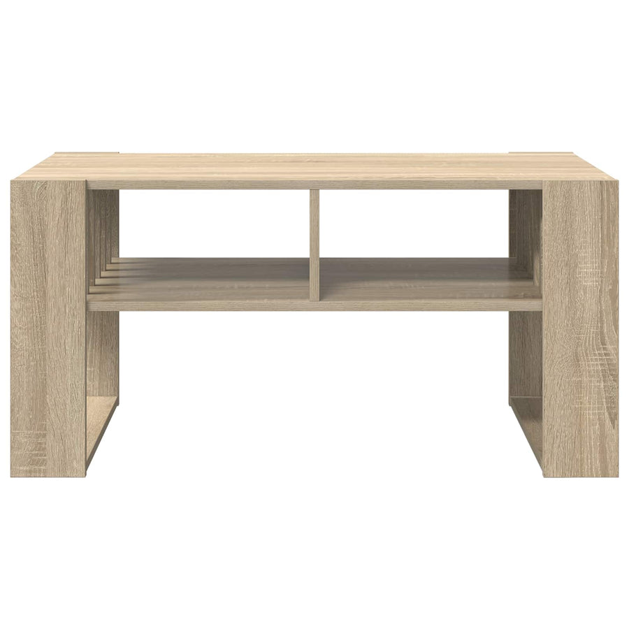 Salontafel Sonoma Eiken 92 x 49,5 x 45 cm Bewerkt hout