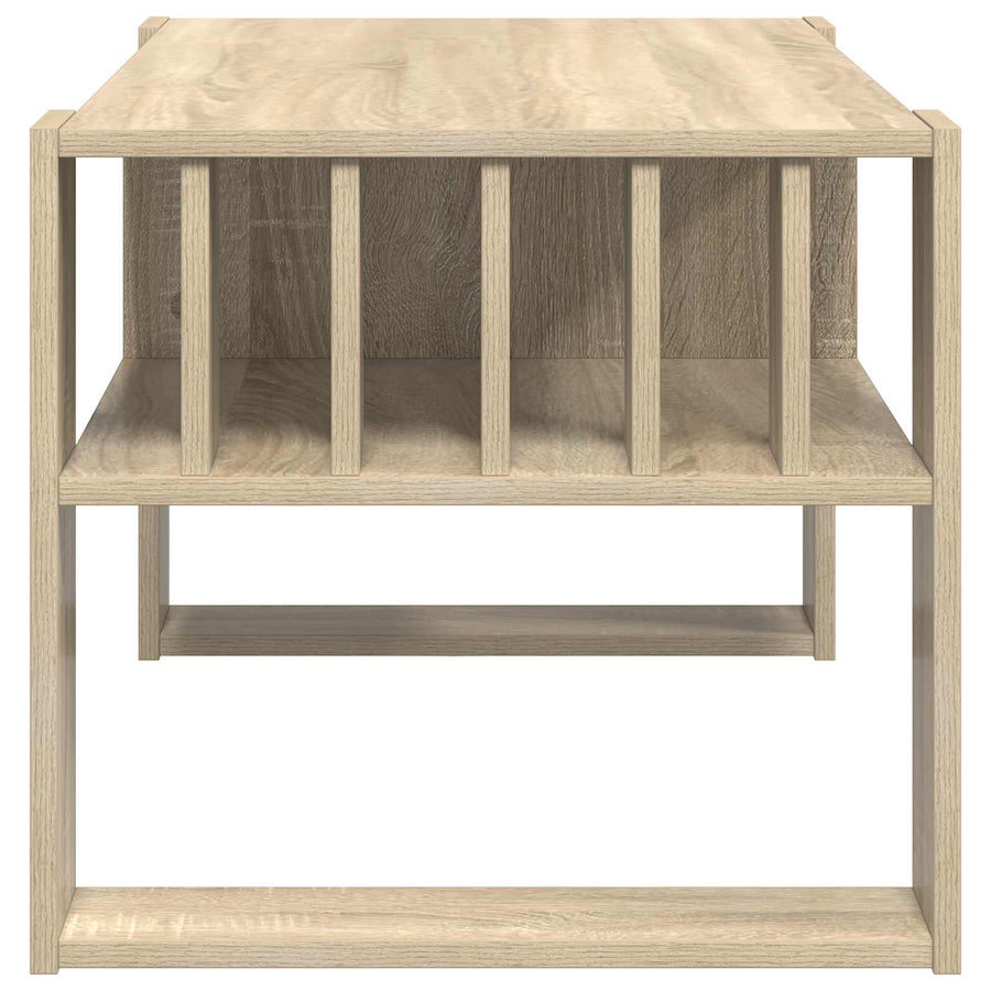 Salontafel Sonoma Eiken 92 x 49,5 x 45 cm Bewerkt hout