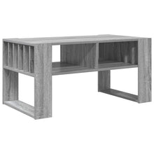 Salontafel Grijs Sonoma 92 x 49,5 x 45 cm Bewerkt hout