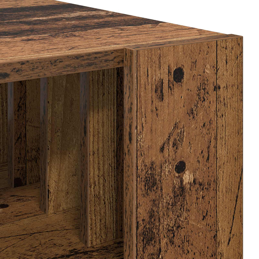 Salontafel Oudhout 92 x 49,5 x 45 cm Bewerkt hout