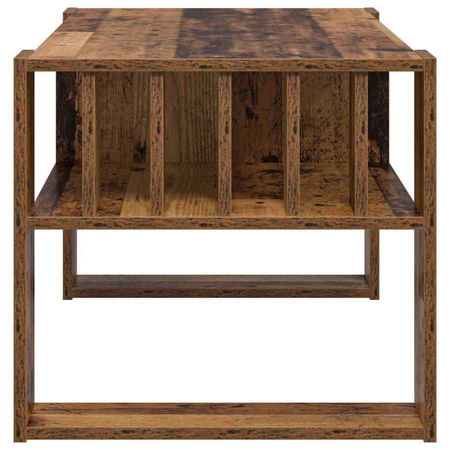 Salontafel Oudhout 92 x 49,5 x 45 cm Bewerkt hout