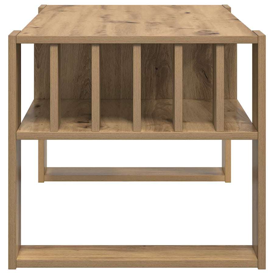 Salontafel Artisan Eiken 92 x 49,5 x 45 cm Bewerkt hout