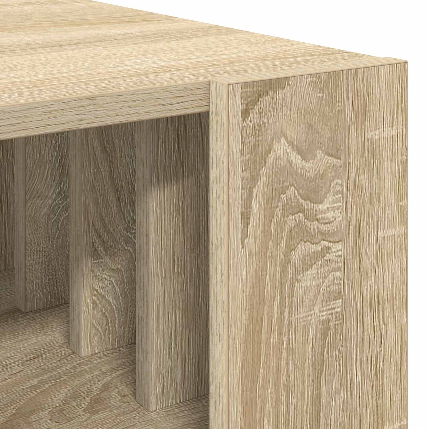 Salontafel Sonoma Eiken 66 x 49,5 x 45 cm Bewerkt hout