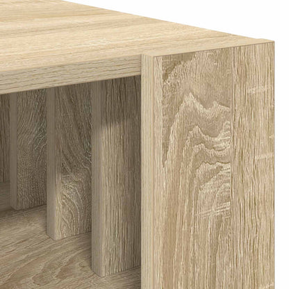 Salontafel Sonoma Eiken 66 x 49,5 x 45 cm Bewerkt hout