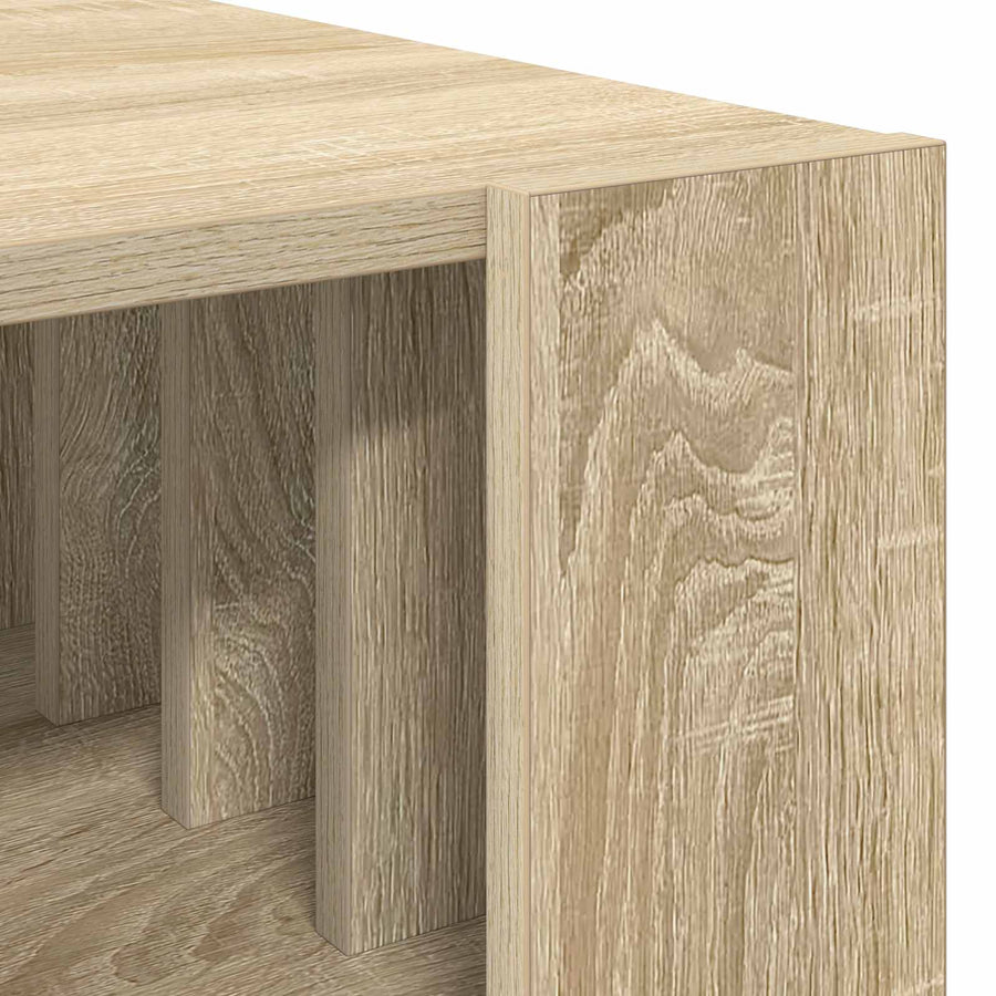 Salontafel Sonoma Eiken 66 x 49,5 x 45 cm Bewerkt hout