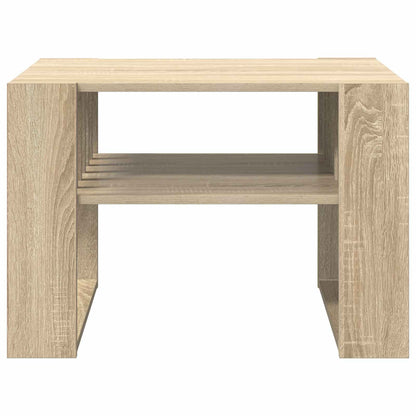 Salontafel Sonoma Eiken 66 x 49,5 x 45 cm Bewerkt hout